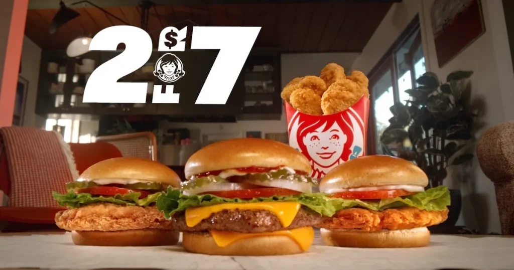 Wendy’s Menu – Meal Deals Menu Price (Updated) 2025 1 Wendy’s Menu